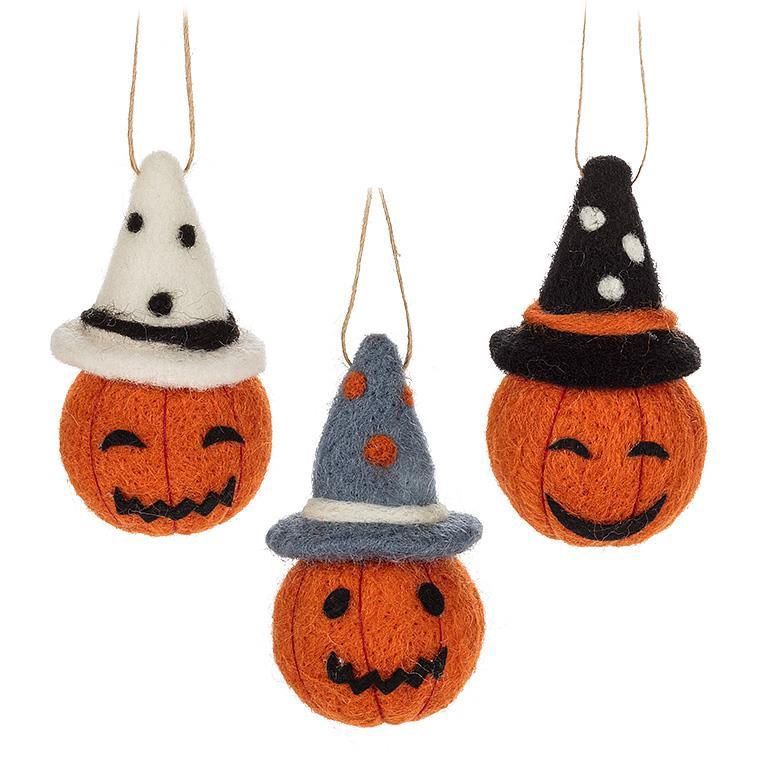 Ornament Pumpkin Head