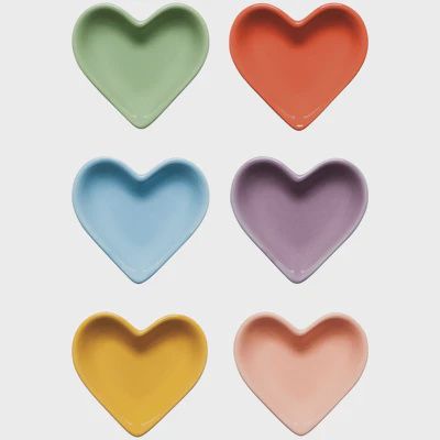 Pinch Bowl Color Parade Hearts