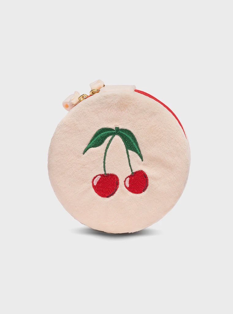 Velvety Cherry Jewelry Travel Case