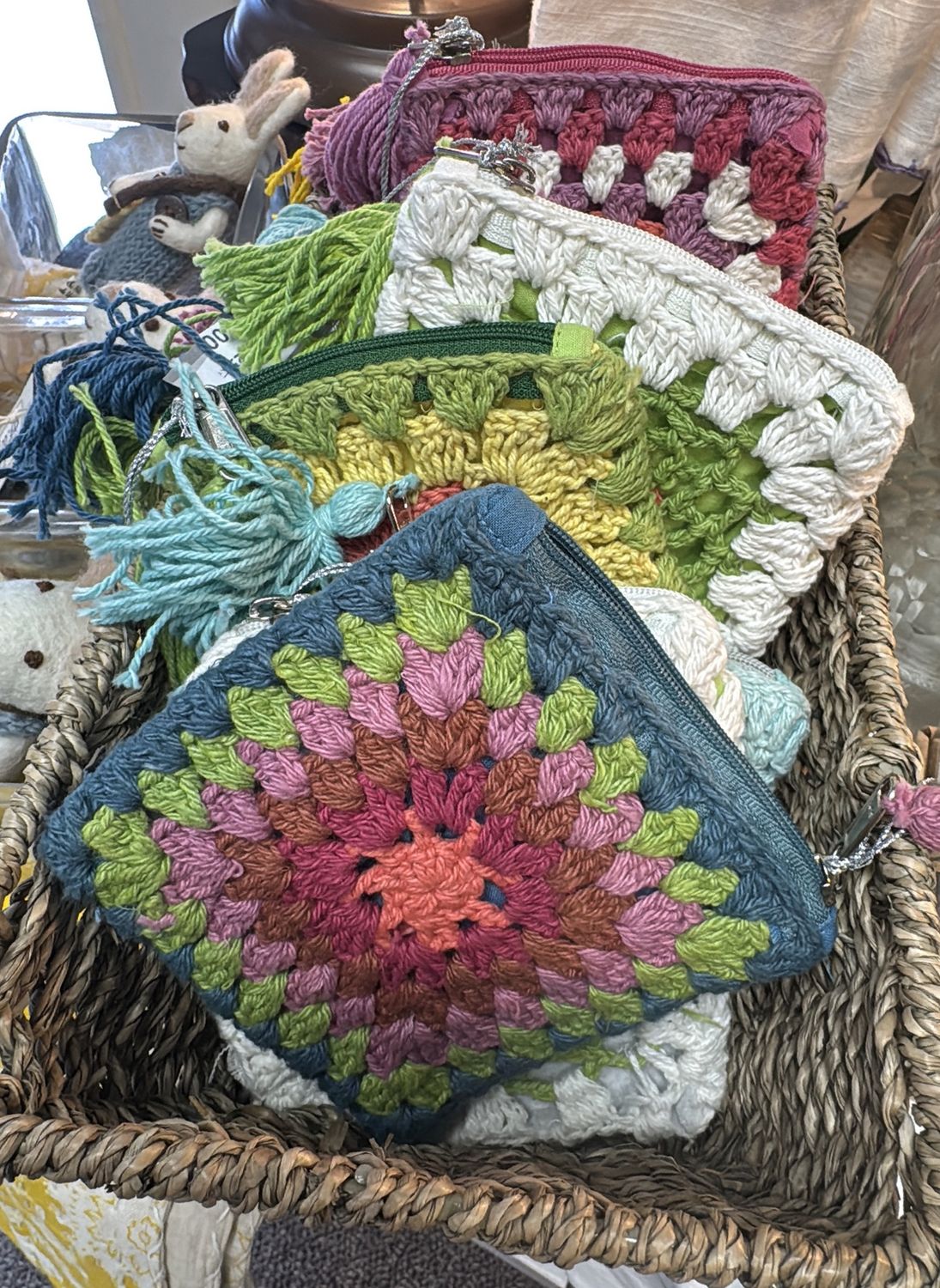 Crochet Coin Purse - Retro!