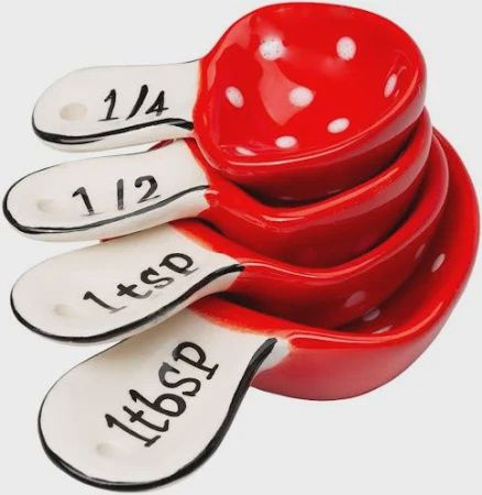 Mushroom Measuring Spoons S/4