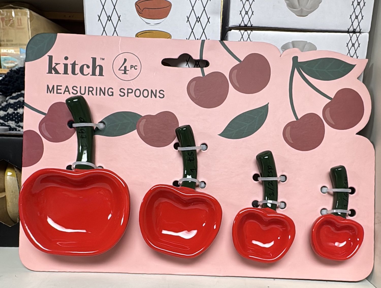 Cherry Measuring Spoons