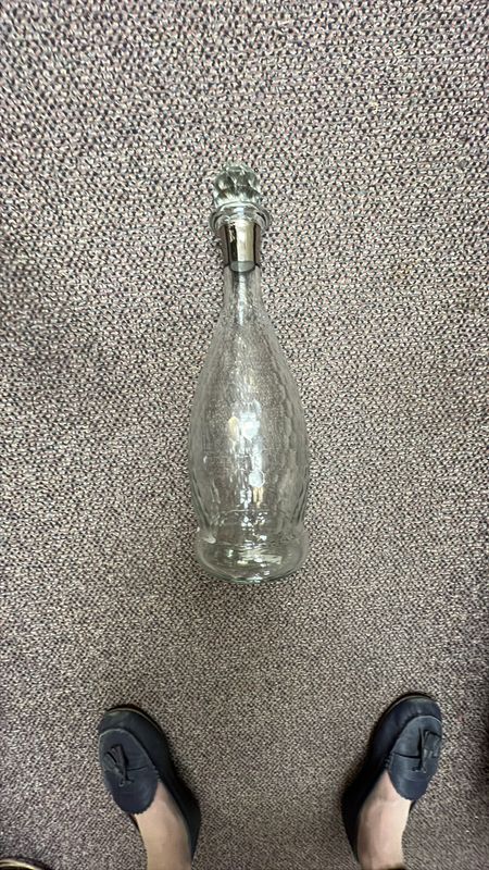 Decanter Honeycomb Glass