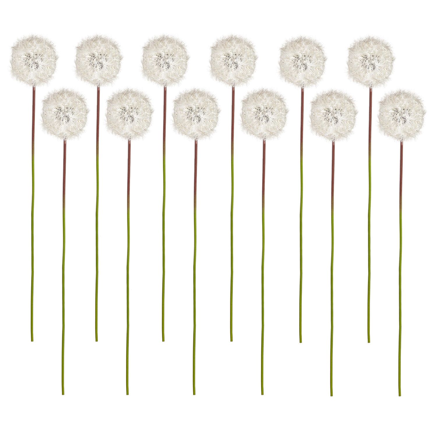 White Dandelion Artificial Table Decor