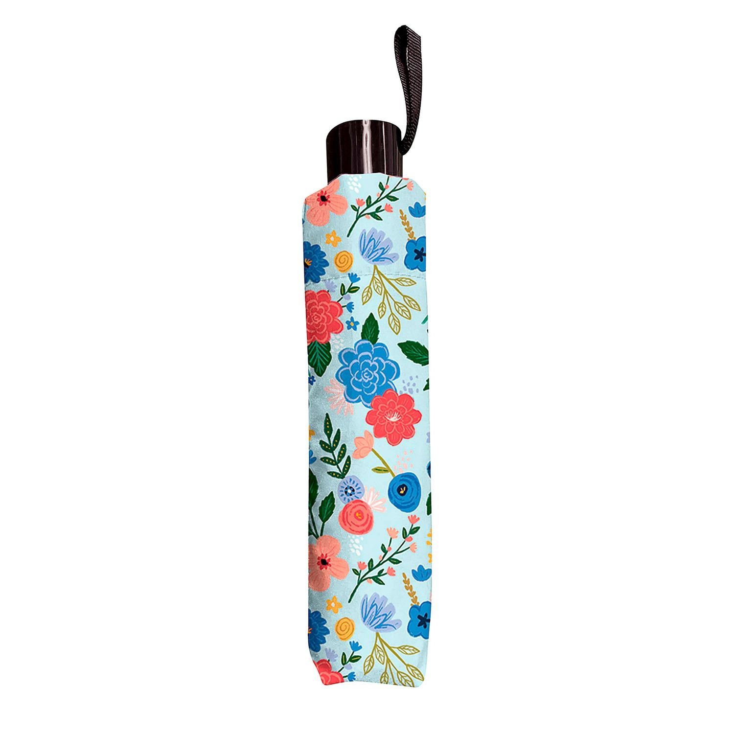 Bursting Blossoms Compact Manual Umbrella
