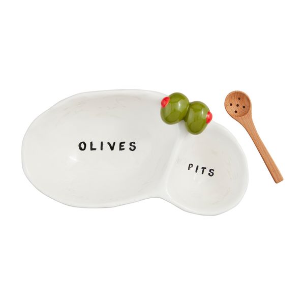 Olive and Pit Dish Set