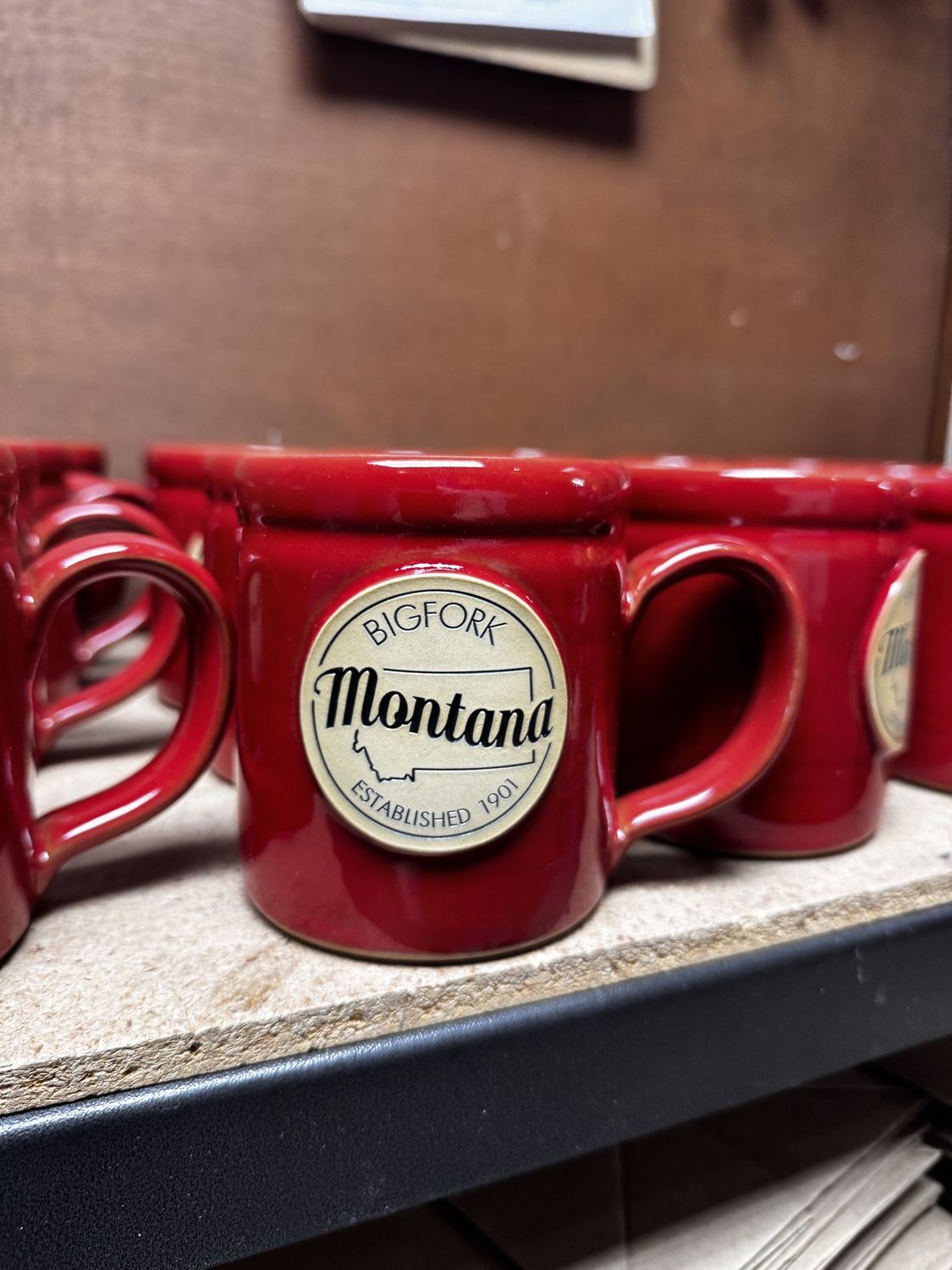 Bigfork Montana Mug, Red - EXCLUSIVE