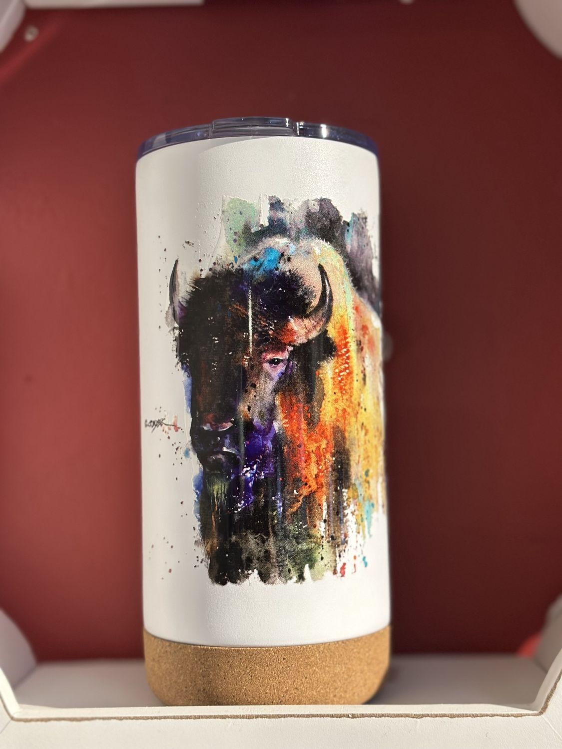 Buffalo Metal Tumbler - Montana