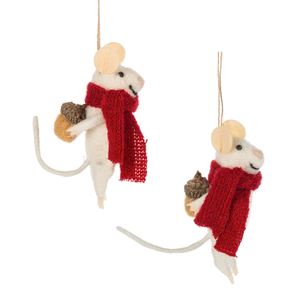 Woodland Mouse Ornament