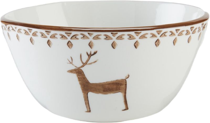Bowl Wooded Reindeer