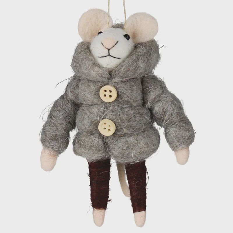 Felt Mouse in Puffer Jacket
