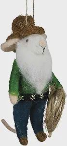 Felt Cowboy Mouse Ornament