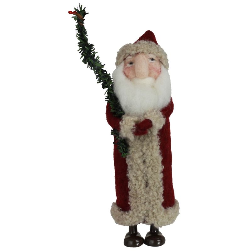 Standing Skinny Santa with Skinny Tree - Felt