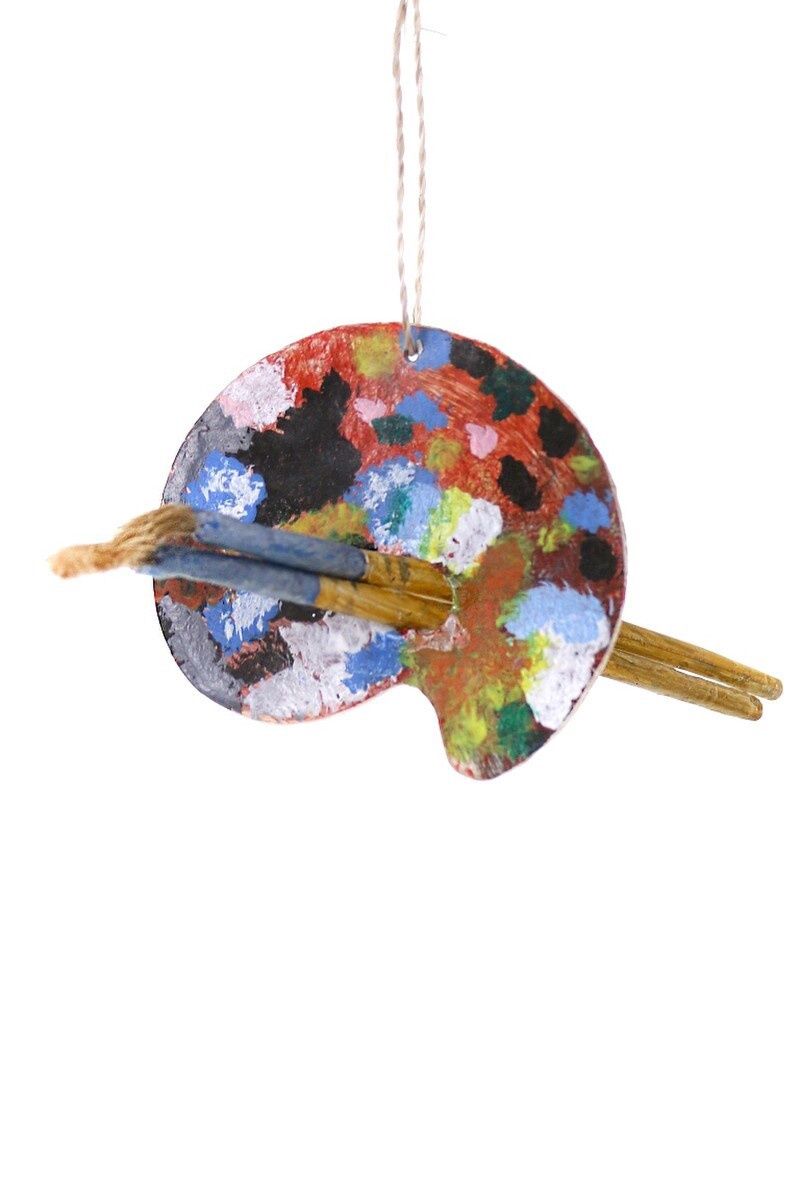 Ornament Vintage Artist Palette