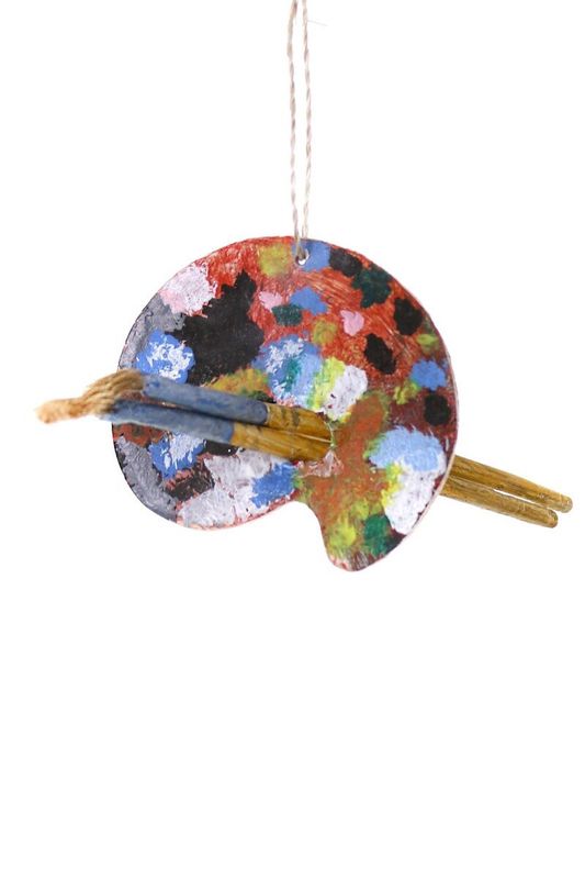 Ornament Vintage Artist Palette