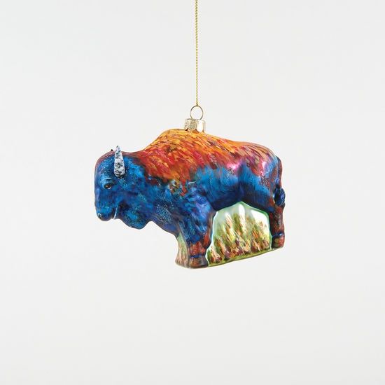 Ornament Colorful Bison
