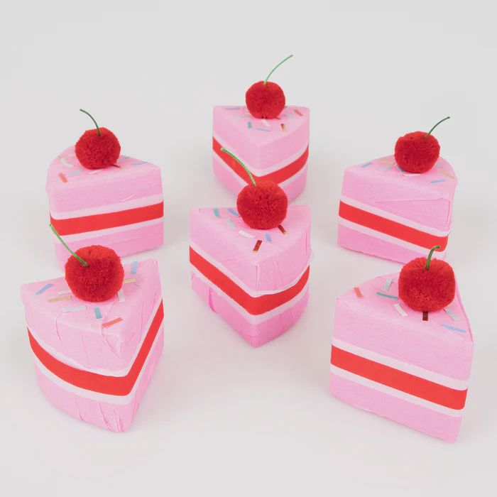 Surprise Party Cake Slices