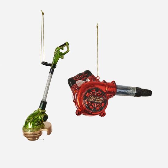 Ornament Leaf blower and Weed Wacker