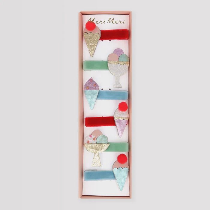 Ice Cream Hair clips