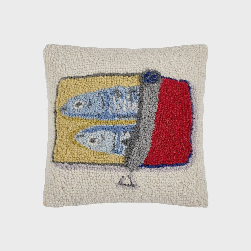 Sardines In Can Hooked Pillow