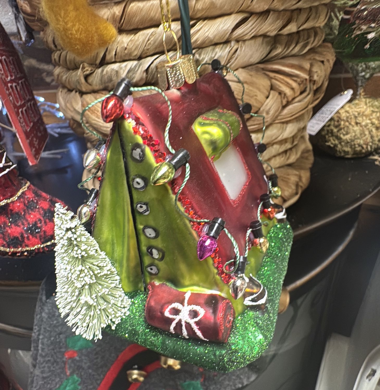 Glass Tent - Camping Ornament