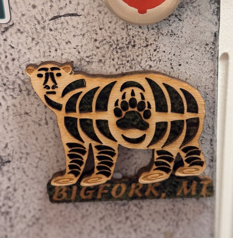 Tribal Bear Magnet - Bigfork - EXCLUSIVE