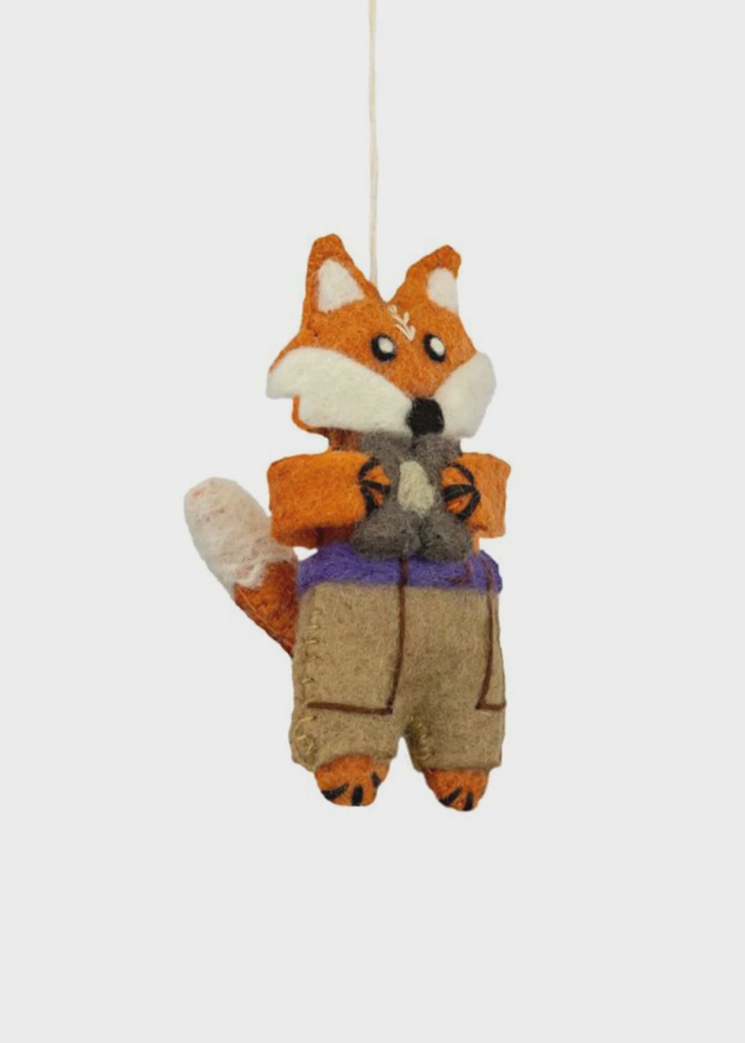 Ornament Felt Camp Fox
