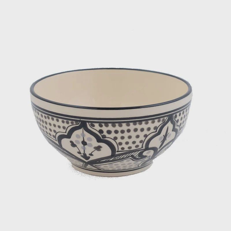 Hand Painted Haquima Ceramic Cereal Bowl