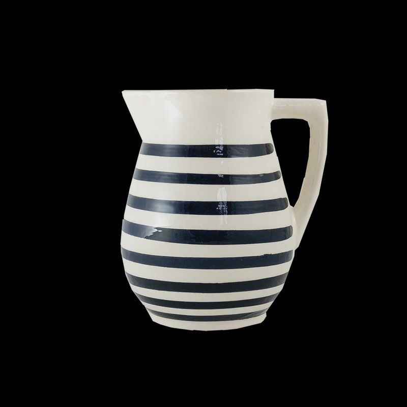 Black Striped Pitcher
