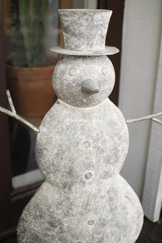 Metal Snowman &quot;Greeter&quot;