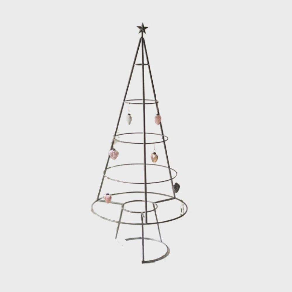 Christmas Tree Ornament Display Metal