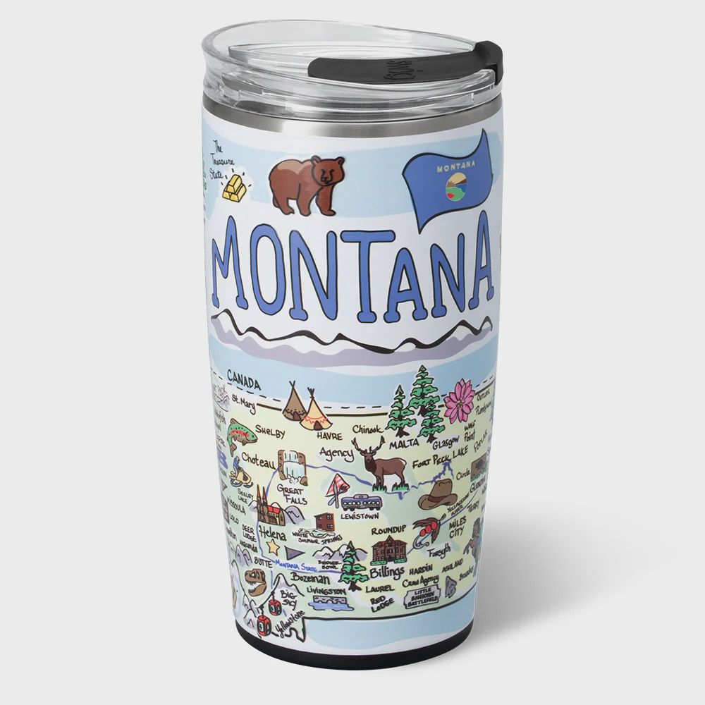 Montana Tumbler  Mug 22 oz
