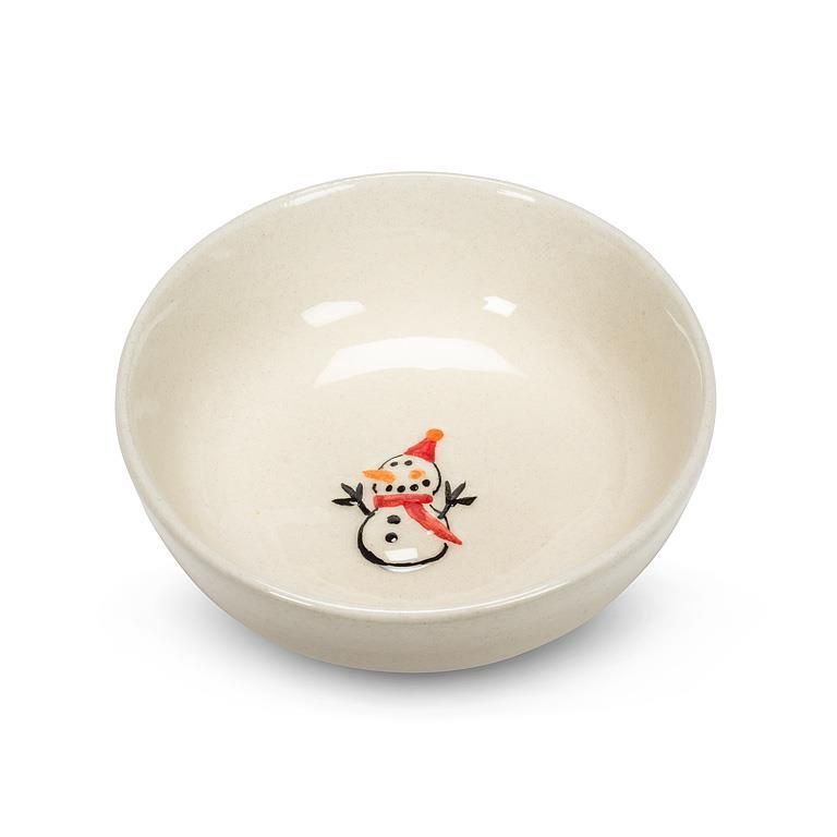 Mini Bowl w/Snowman 3&#39;D