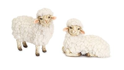 Fluffy Sheep Ornament