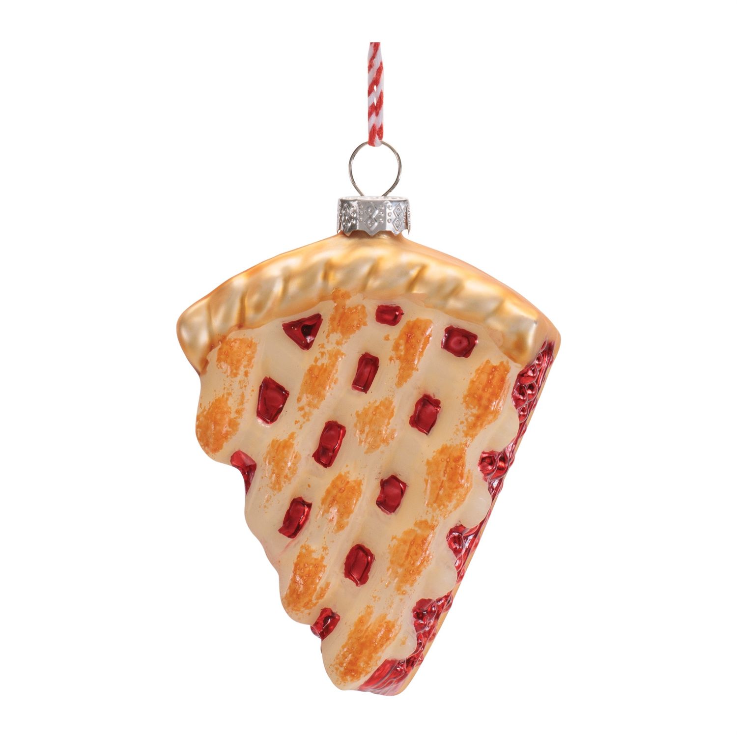 Ornament Glass Slice of Pie