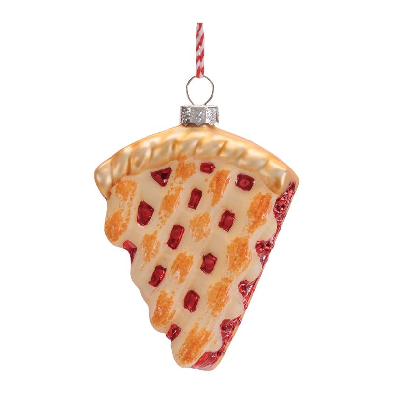 Ornament Glass Slice of Pie