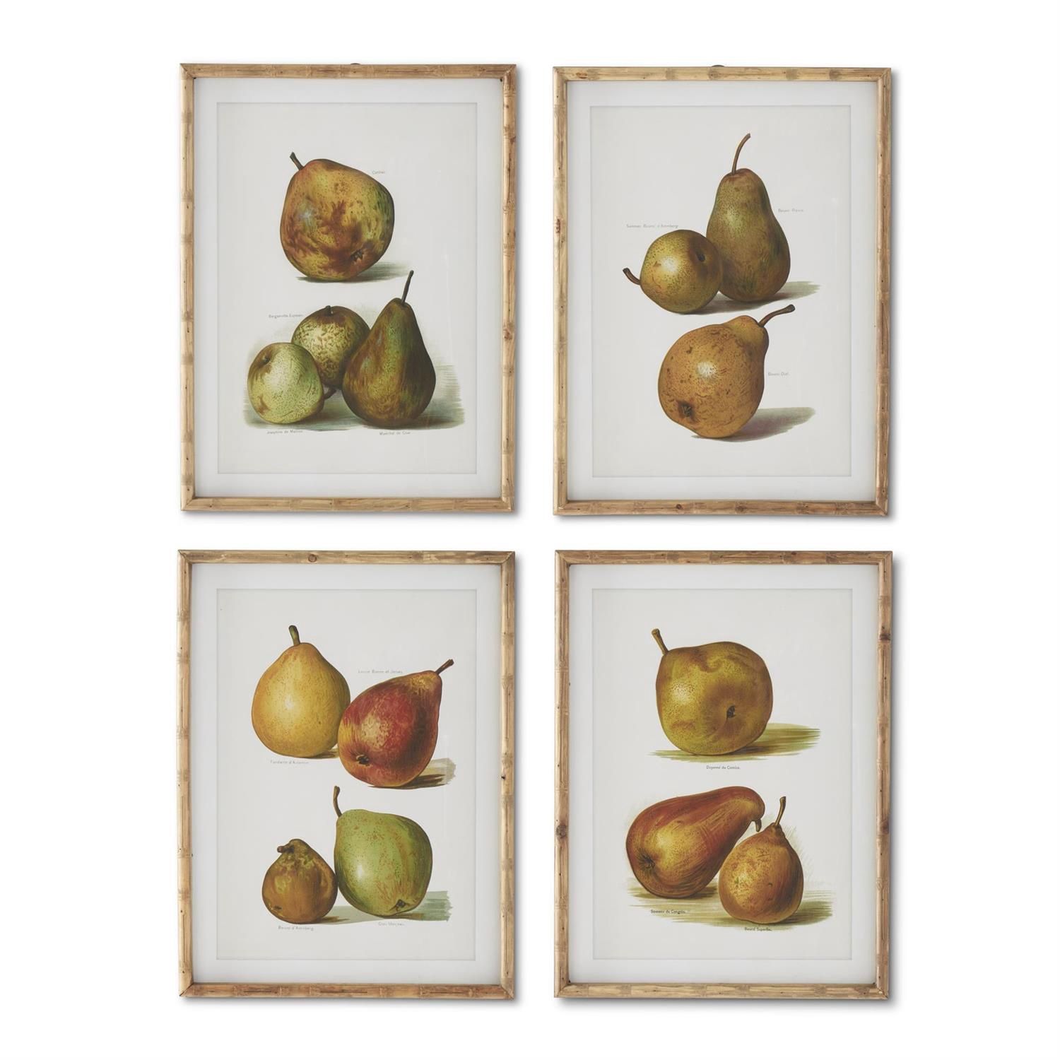 Vintage Framed Print - Pears