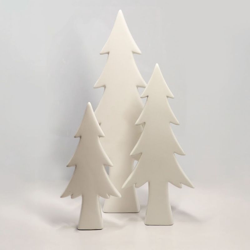 White Ceramic Tree - Medium - Tabletop Decor
