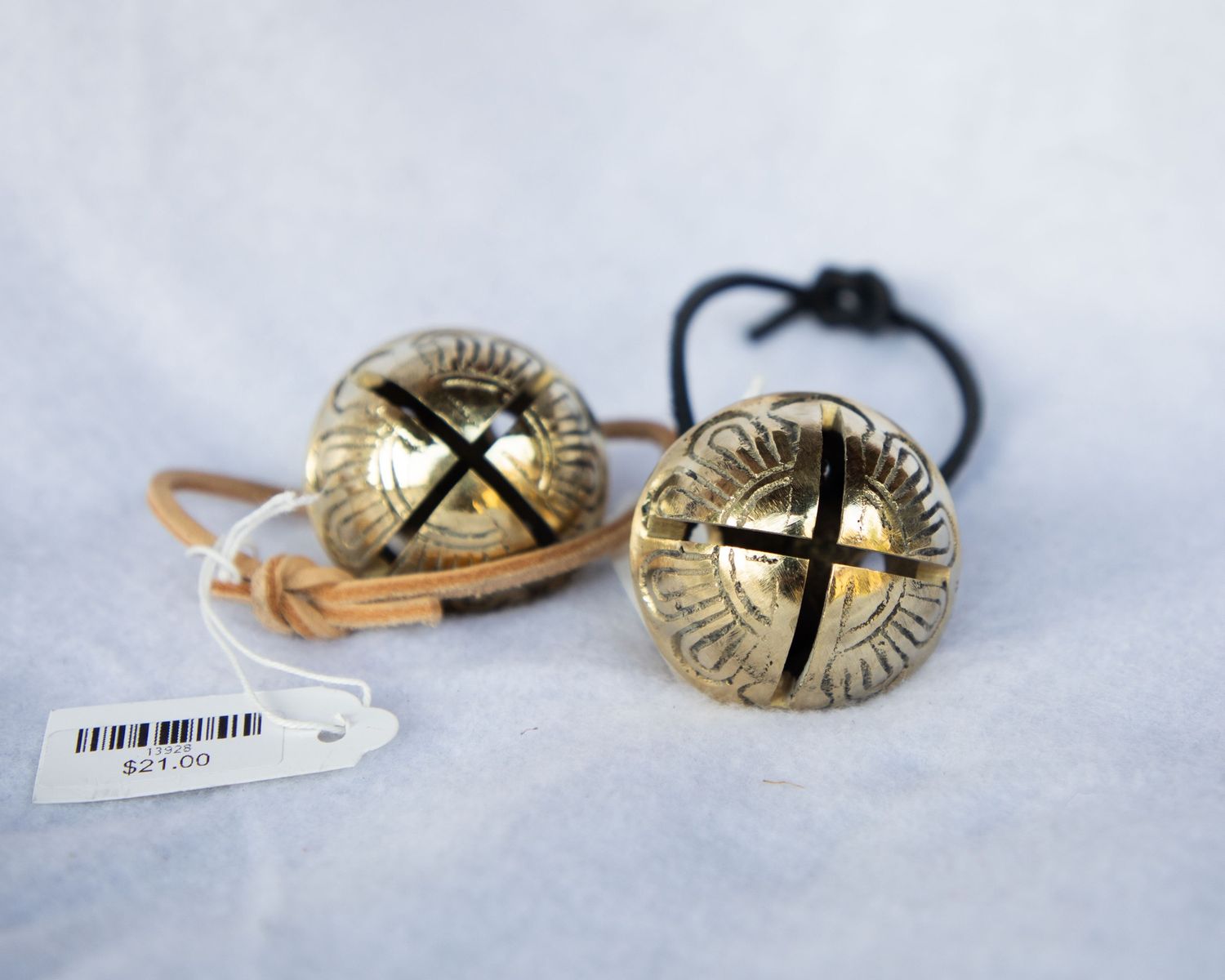 Brass Sleigh Bells - Authentic - Small