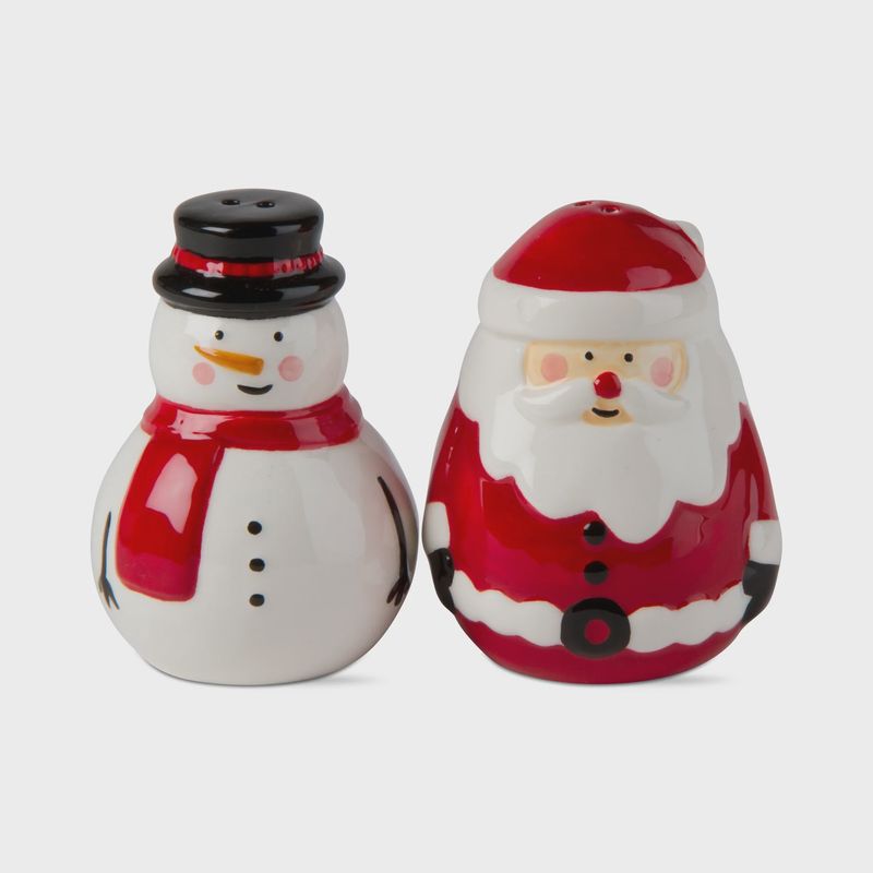 S&amp;P Jolly Santa and Snowman