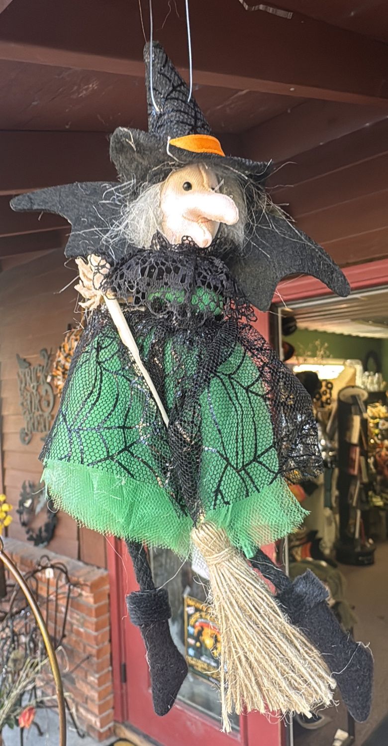Small Hanging Witch - Ornament