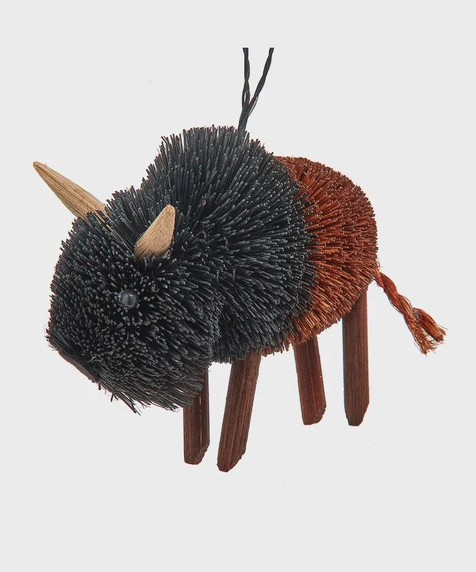 Buffalo - Brush Ornament
