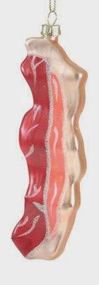 Bacon Glass Ornament