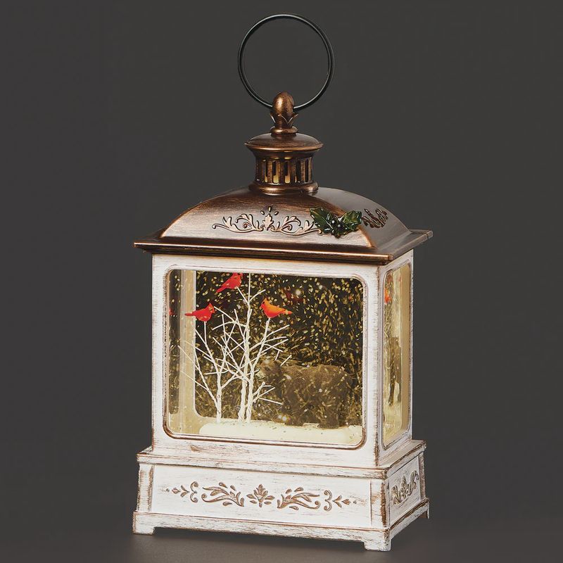Lantern Lighted Swirl with Bear