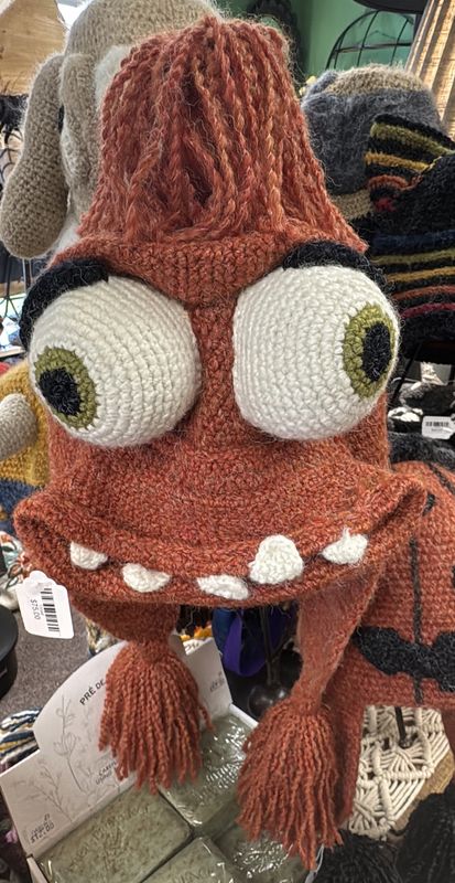 Hat Hat Orange Brown Anxiety