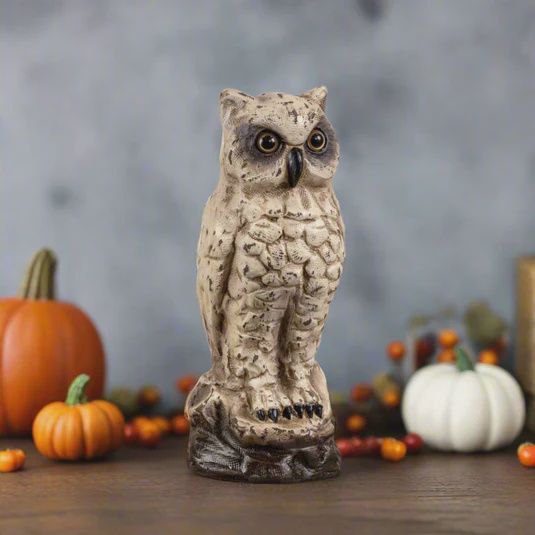 Vintage White Owl 10&quot;