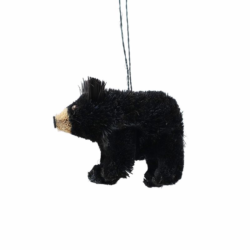 Brush - Black Bear Ornament