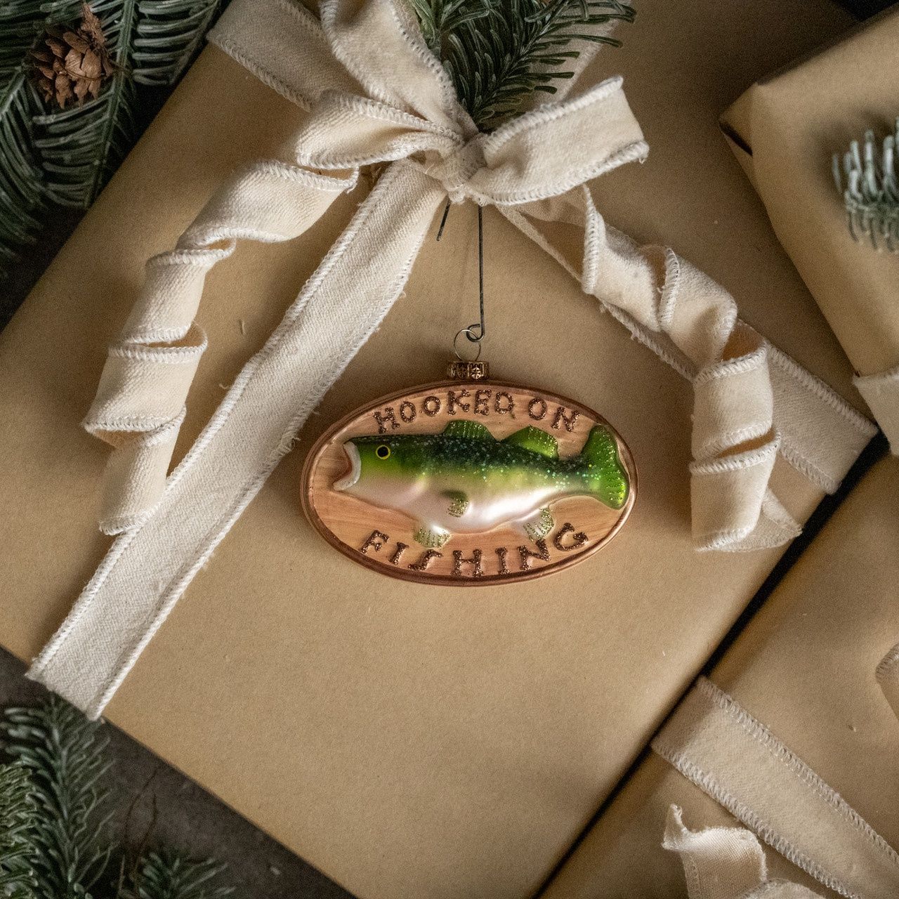 Ornament Hooked on Fishing