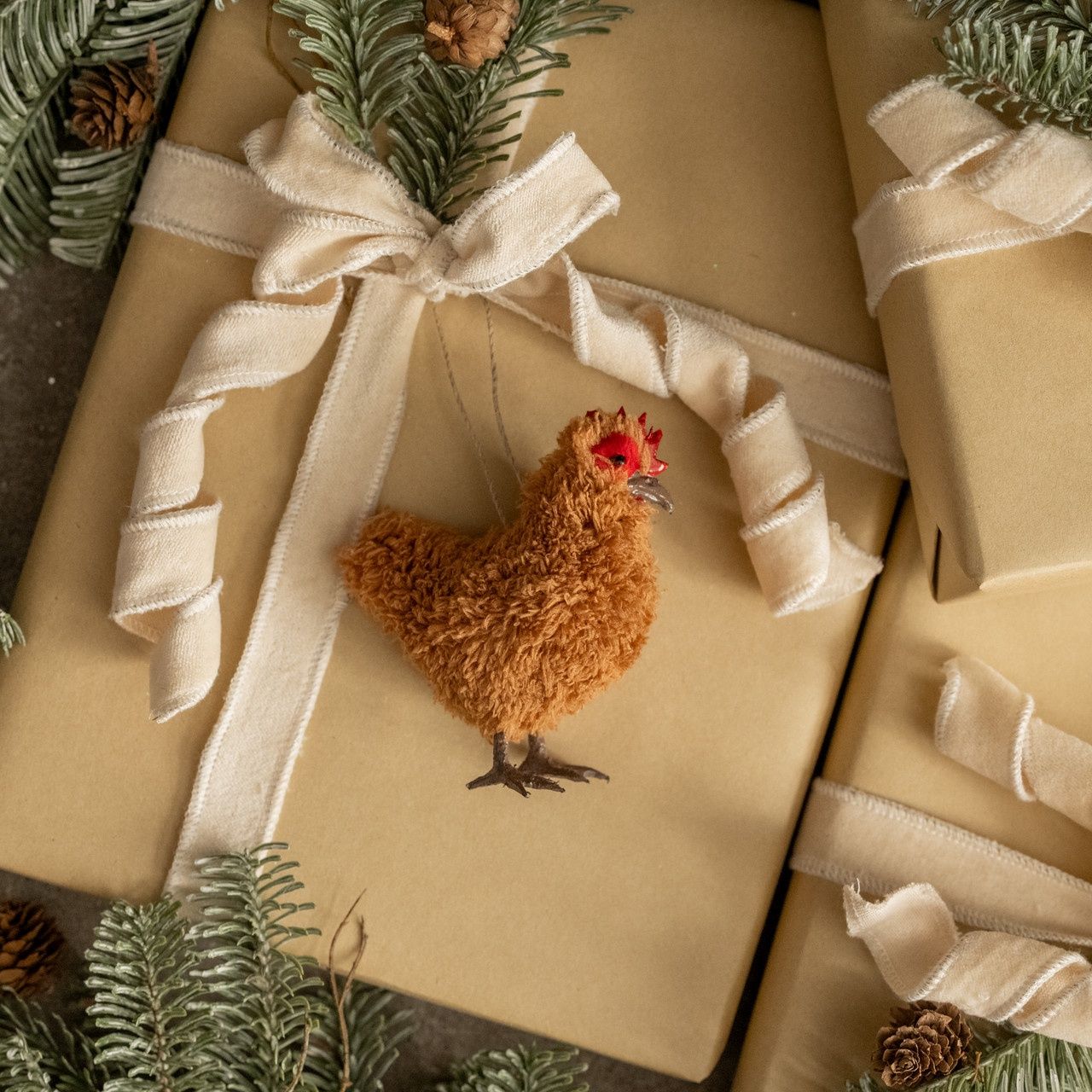 Ornament Brown Hen