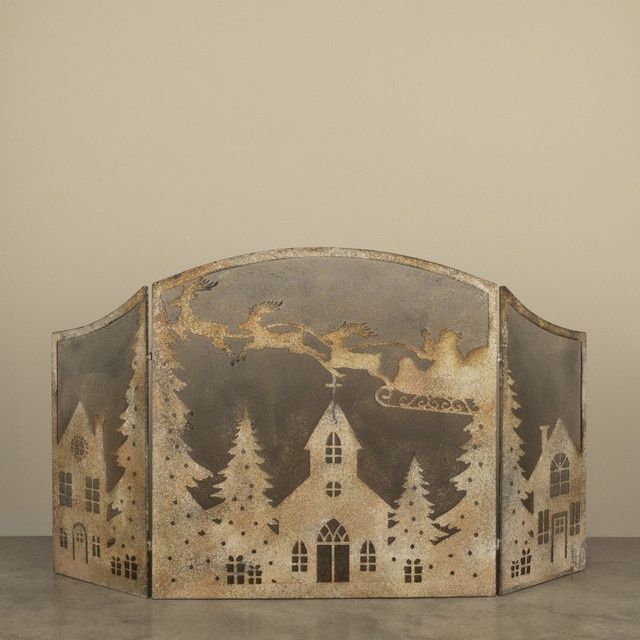 Fireplace Screen Sanata Sleigh